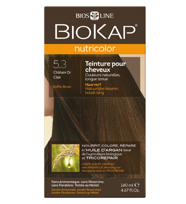 Biokap - Nutricolor 5.3 Castaño dorado claro