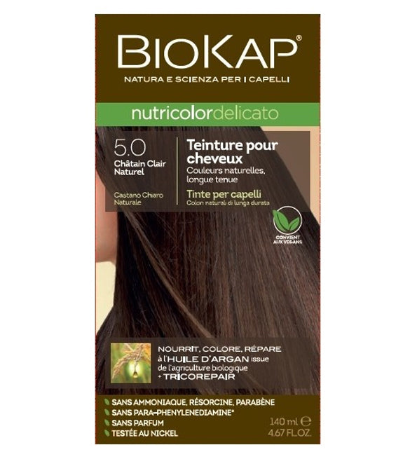 Biokap - Nutricolor Delicato 5.0 Natural light brown