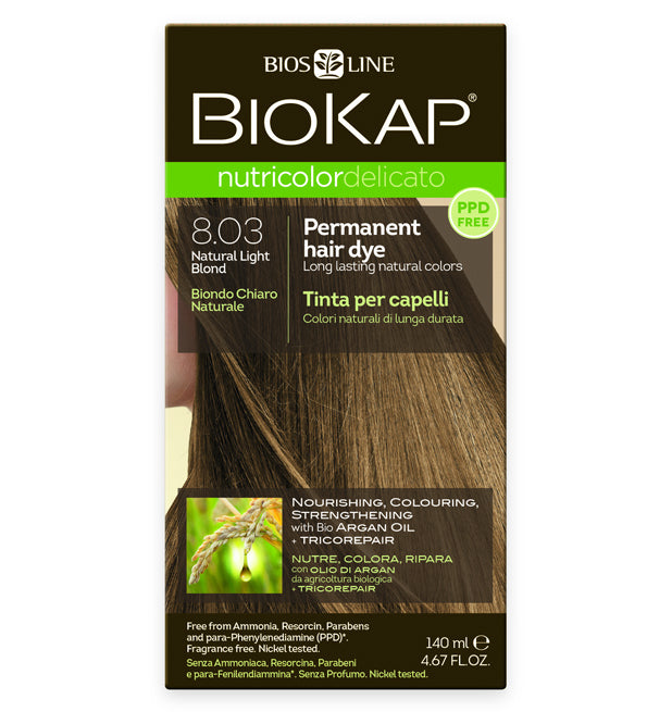 Biokap - Nutricolor Delicato 8.03 Natural light blonde