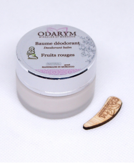 Odarym Baume Déodorant pour Femmes Enceintes Allaitantes Fruits Rouges  - 30ml