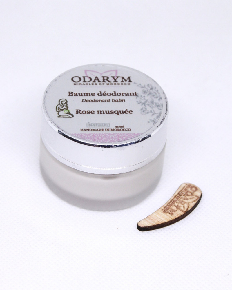 Odarym Baume Déodorant pour Femmes Enceintes Allaitantes Rose Musquée - 30ml