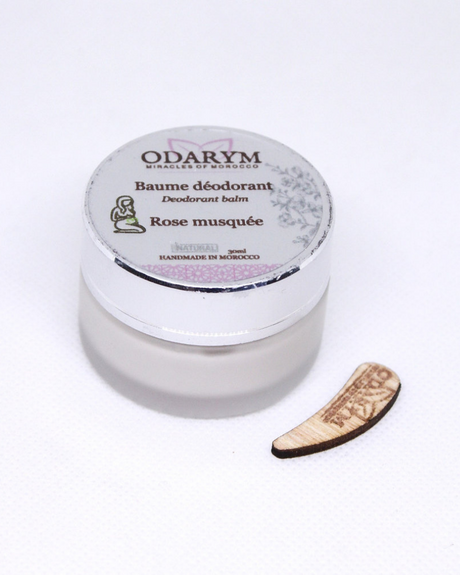 Odarym Baume Déodorant pour Femmes Enceintes Allaitantes Rose Musquée - 30ml