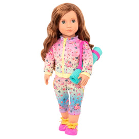 Our Generation Poupée avec Tenue & Tapis de Yoga 46cm 3A+ - Lucy Grace