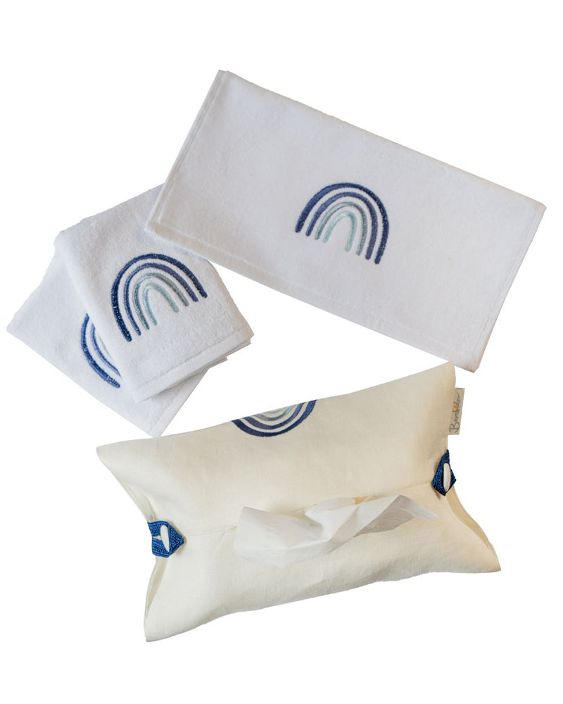 Boîte à Mouchoirs En Cuir Avec Drapeau Britannique élégante