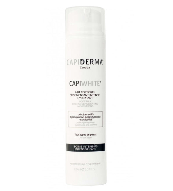 Capiderma lait corporel dépigmentant intensif 150 ml – photo du produit