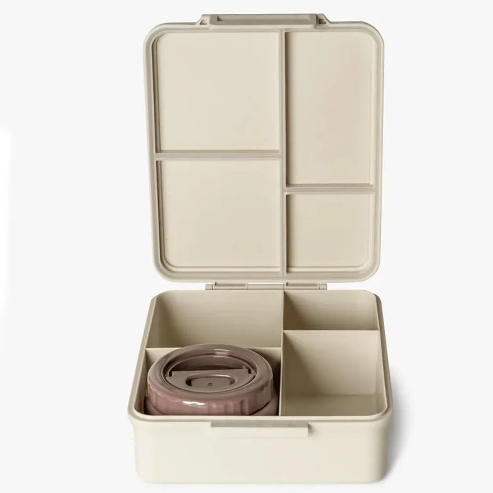 Large Lunchbox with Insulated Food Jar Citron - Vehicles