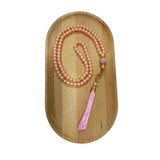 Grand Chapelet Musulman Tasbih Perles - Rose Clair