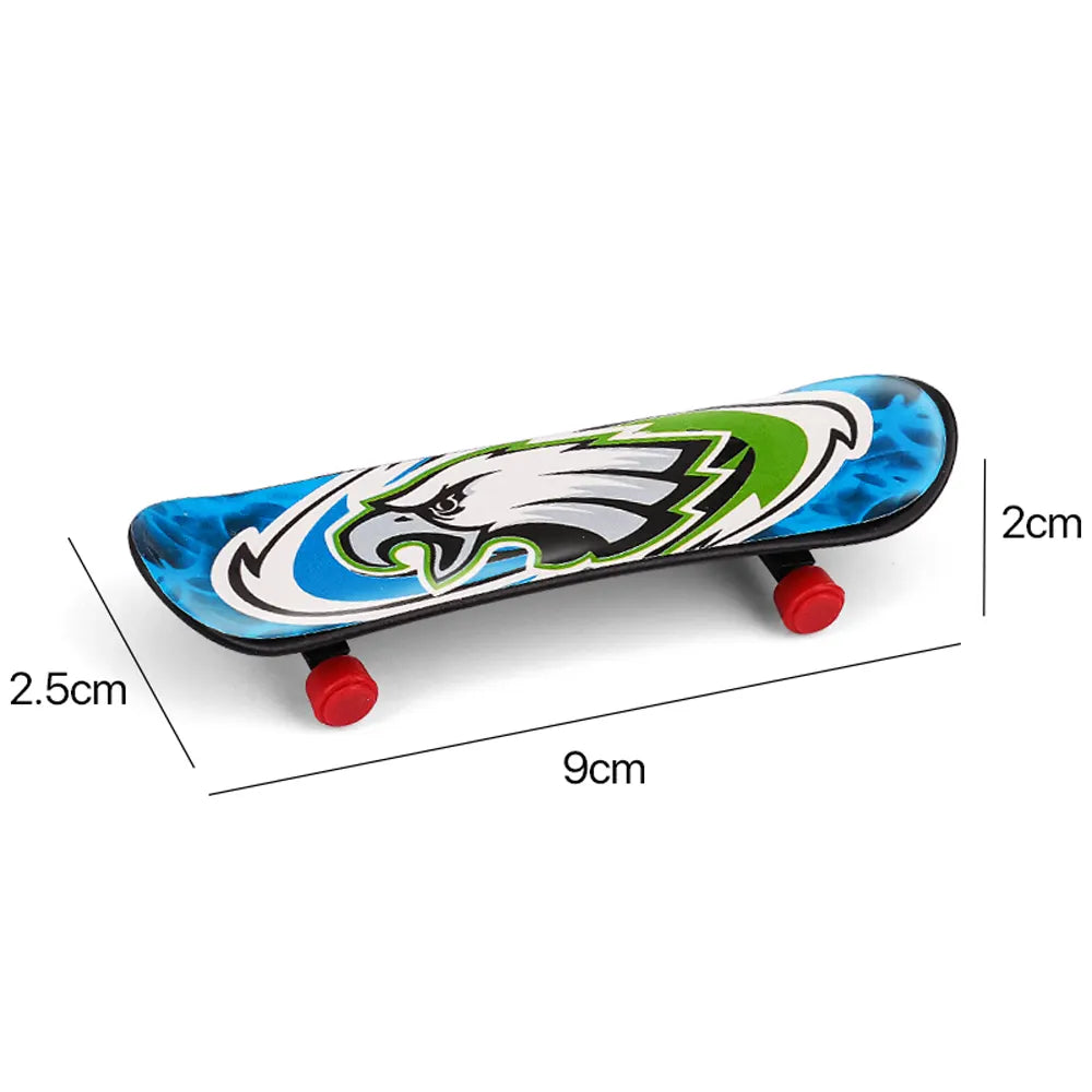 Lote de 4 Mini Skateboards