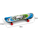 Lote de 4 Mini Skateboards