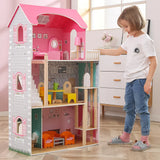 Viga Toys Elégante Grande Maison de Poupée 3A+