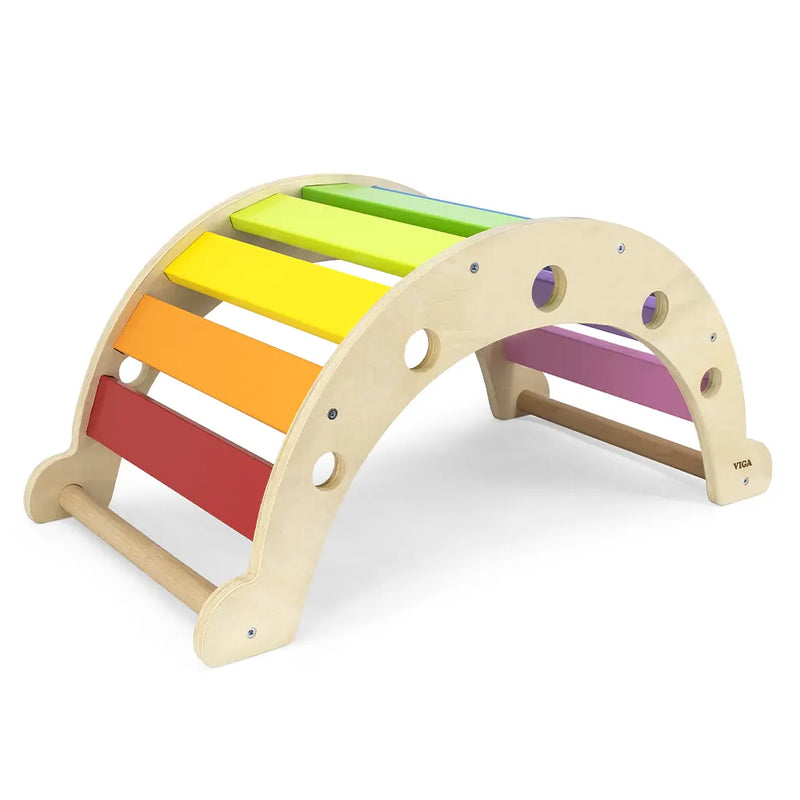 Viga Toys Arche d'Escalade Arc en Ciel 12M+