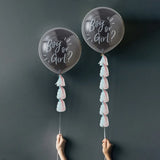 Gender Reveal Balloon with Confetti and Accessories