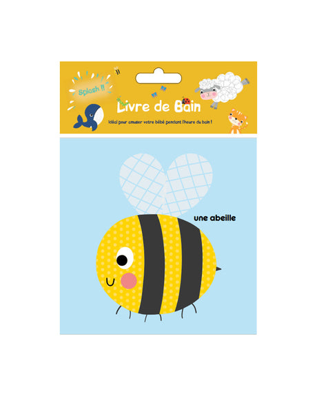 Plume Univers Livre De Bain - Abeille