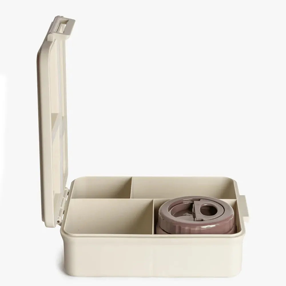 Large Lunchbox with Insulated Food Jar Citron - Vehicles