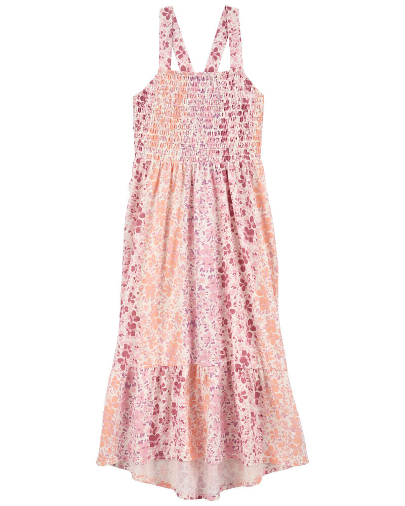 oshkosh lace dress OshKosh B'gosh Girl's Pink Floral Long Sleeve