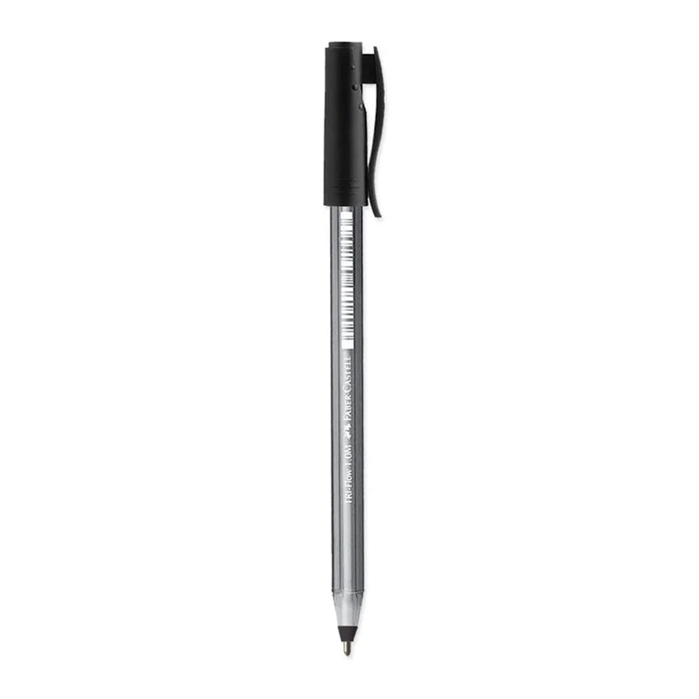 Faber-Castell Stylo à Bille Tri Flow 1mm - Noir