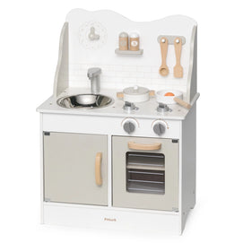 Viga Toys PolarB Cuisine avec Ustensiles 3A+ - Beige Nude
