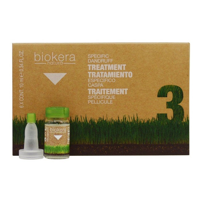 BIOKERA NATURE TRATAMIENTO INTENSIVO ANTICASPA 6 AMP 10ML