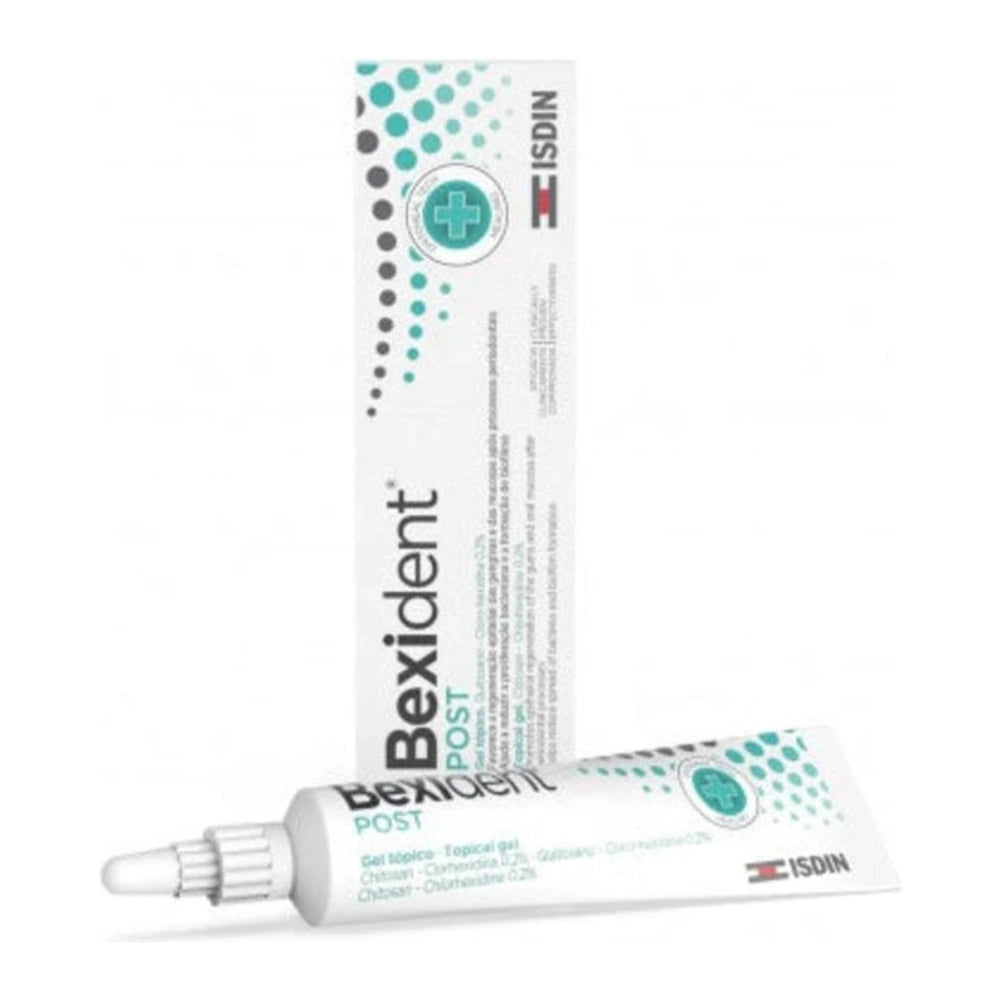 Bexident Post gel topique 25 ml – tube et étui