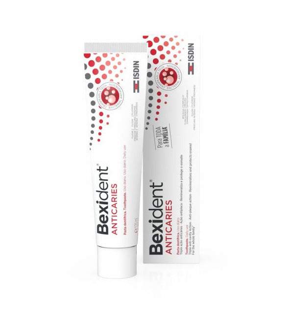 Bexident dentifrice anticaries 125 ml – tube et étui