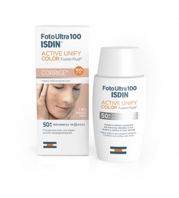 ISDIN Foto Ultra Active Unify Color SPF50+ - 50ml