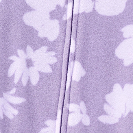 Grenouillère en Polaire Bébé Carter's - Fleuri Violet