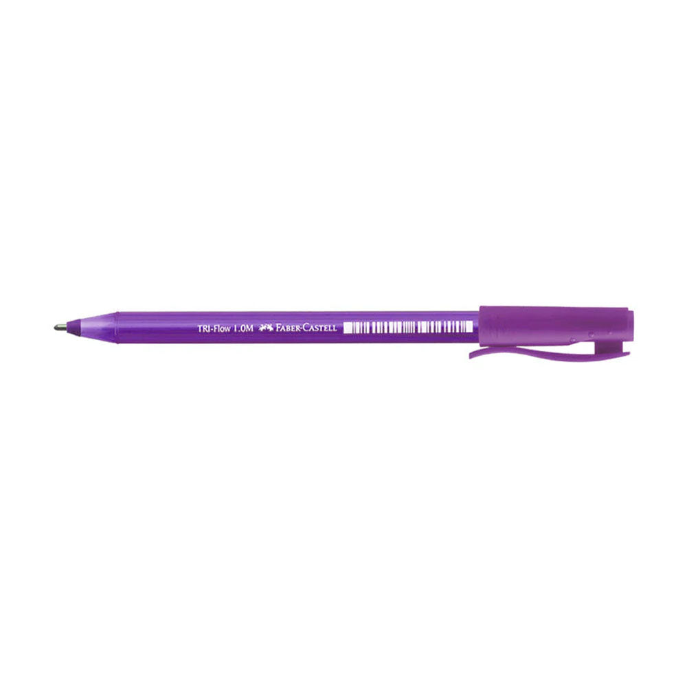 Faber-Castell Tri Flow Ballpoint Pen - Violet