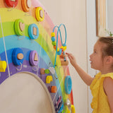 Panneau d'activités Mural 18M+ - Arc-en-ciel