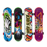 Lote de 4 Mini Skateboards