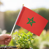 Small Fabric Morocco Flag – 20 × 30 cm