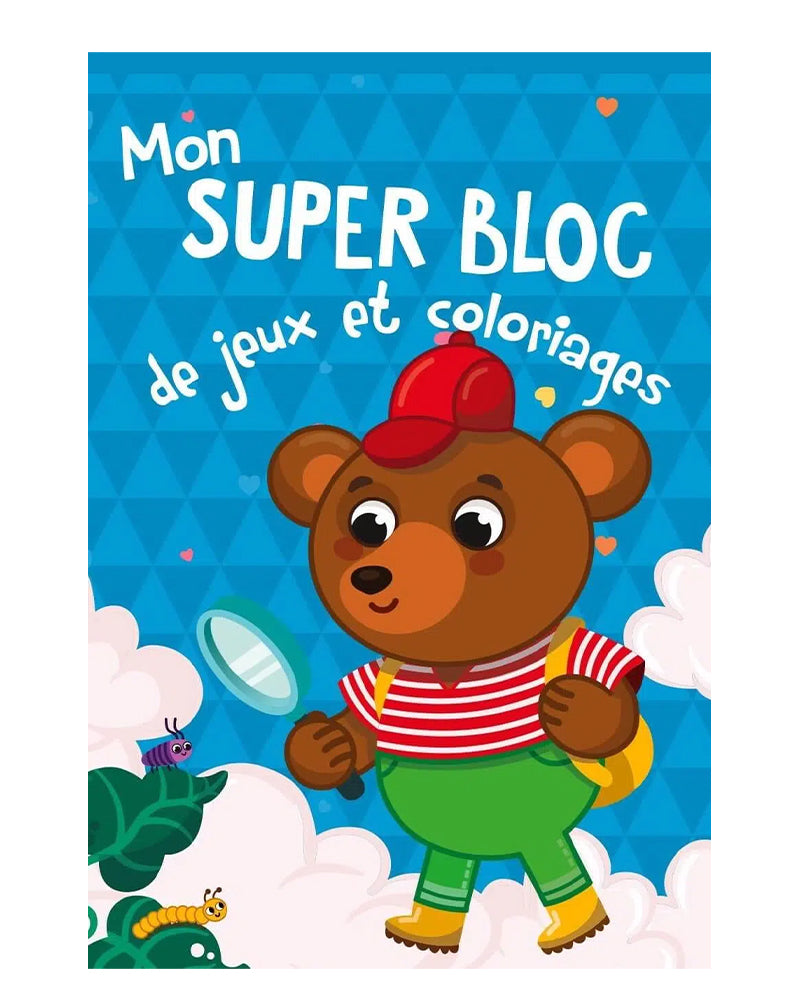 Cuberdon Mon Super Bloc de jeux - Ours Bleu