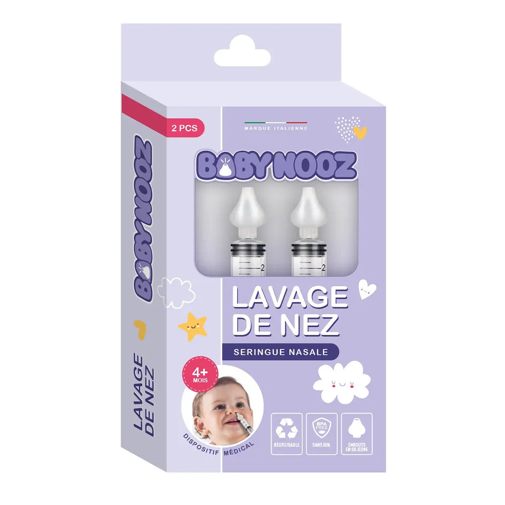 Pince Nettoyeuse Nez/oreilles Bébé - 2 En 1, Sécurité Embout Caoutchouc, Motifs Lion - Rose/Violet - 11