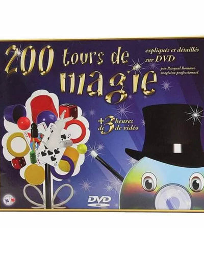 Coffret 200 Tours de Magie + DVD 3 heures 3ans+ - Ferriot Cric