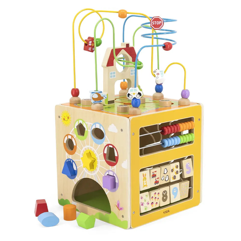 Viga Toys Giant 5-in-1 Activity Cube 18M+