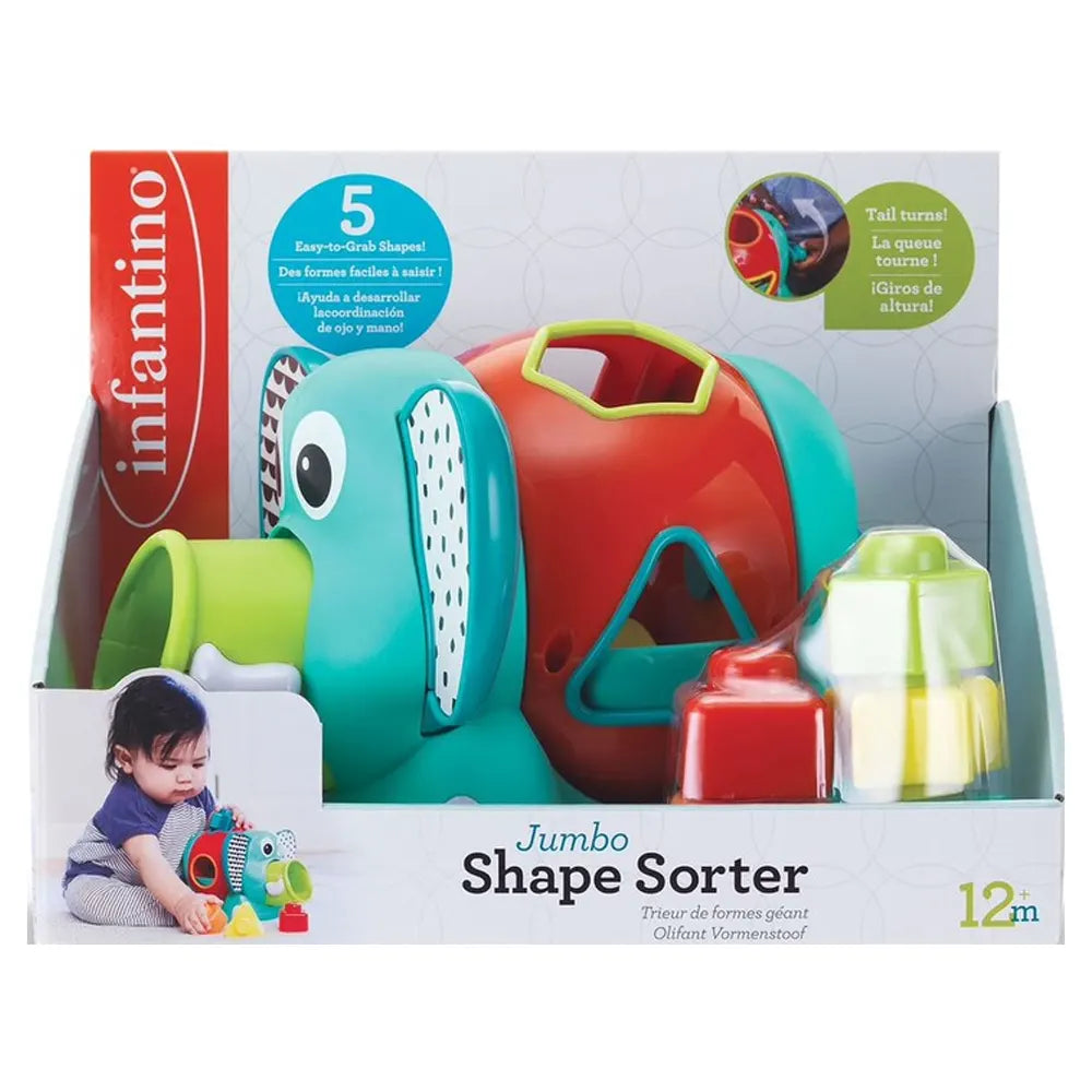 Infantino Jeu d’Activités Couleurs et Formes – 12M+