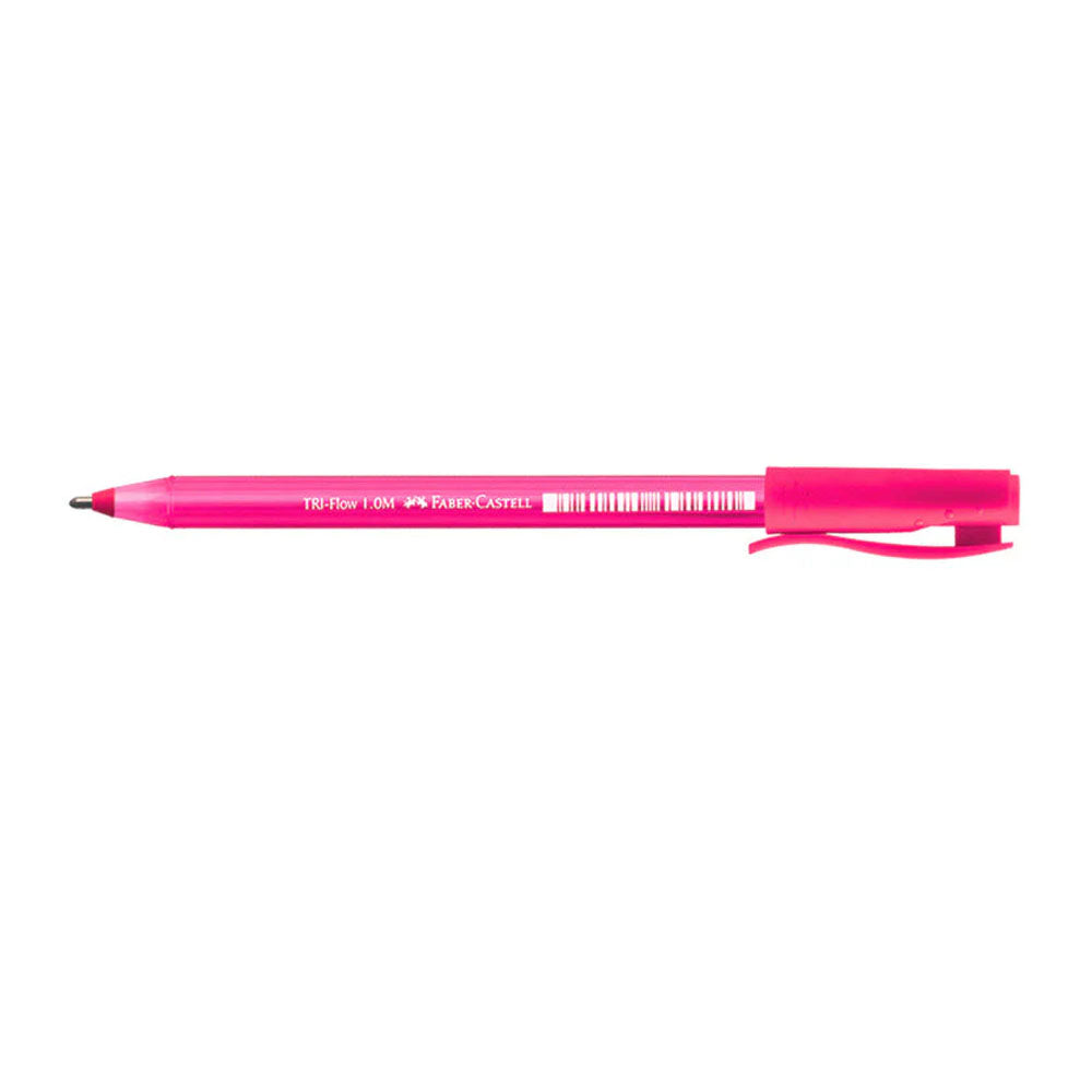 Faber-Castell Tri Flow Ballpoint Pen - Pink