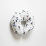 BébéYo Coussin d'Allaitement Panda Rainbow - Bleu
