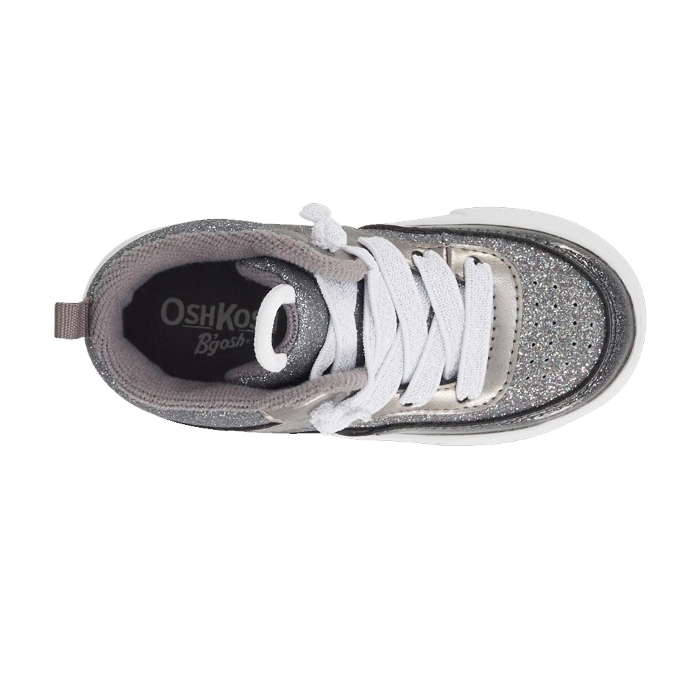 Baskets Montantes OshKosh Shoes - Silver Paillette