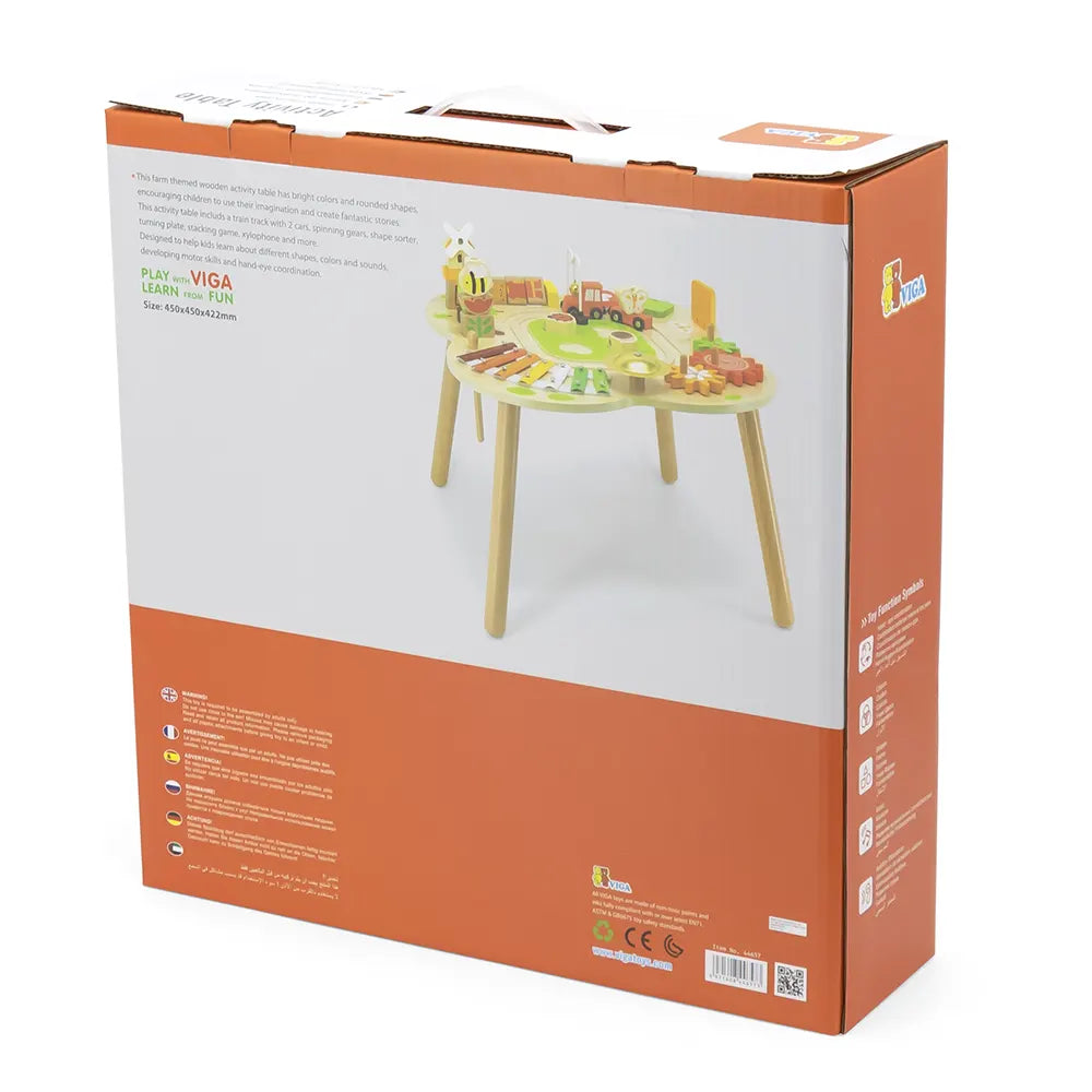 Viga Toys Table d'Activité 18M+