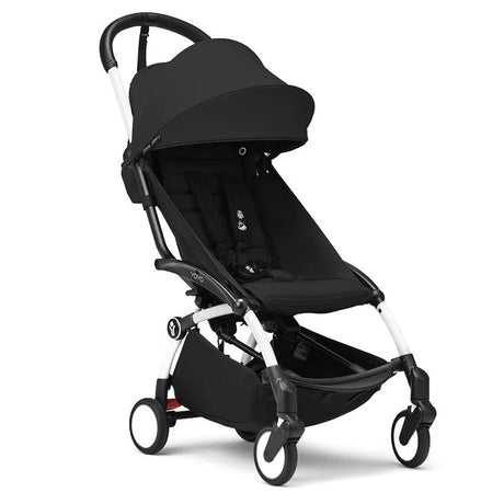 Poussette Stokke® YOYO³ Cadre Blanc 6M+ - Noir