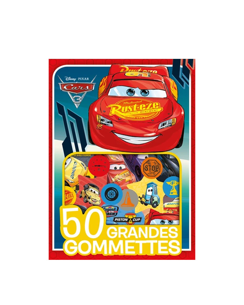 50 Grandes Gommettes Cars