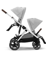 CYBEX Poussette Gazelle S + Adaptateur + Siège Additionnel - Gris