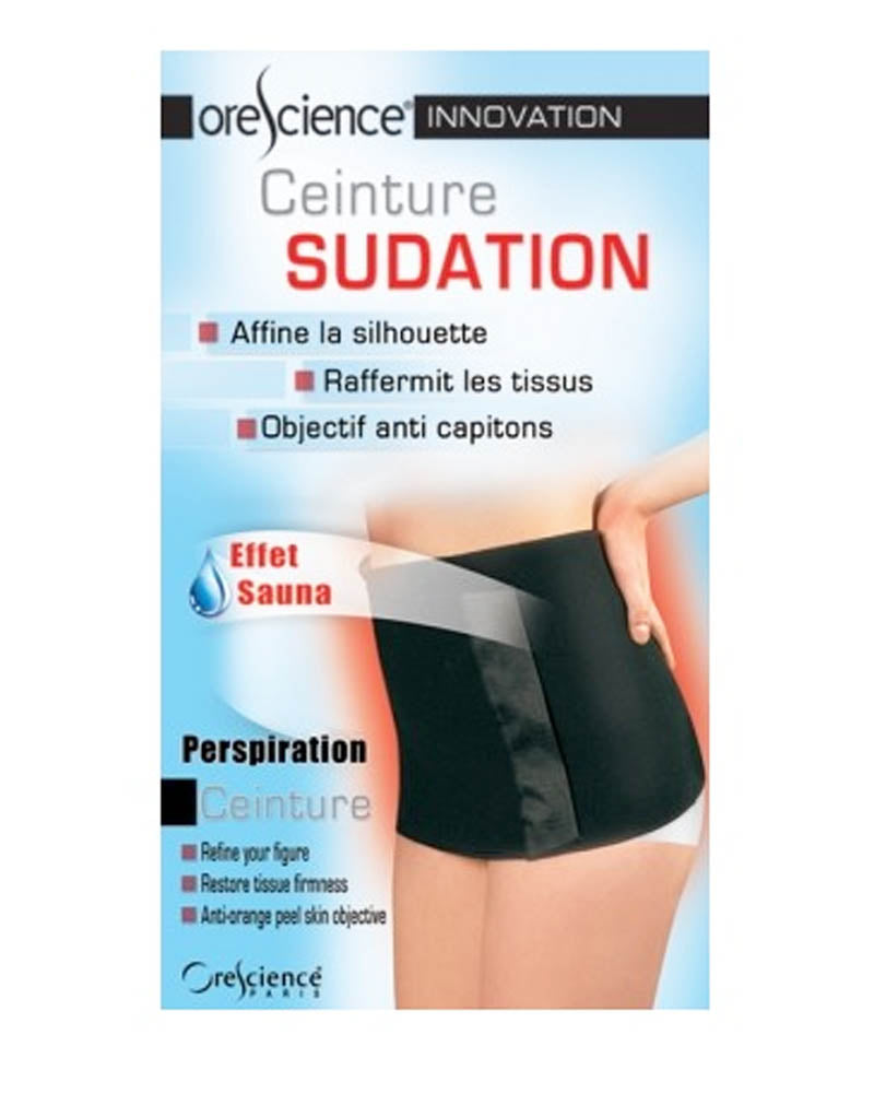 Ceinture effet clearance sauna