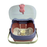 Boîte de Stérilisation Portable pour Accessoires de Bébé – Motif Ours