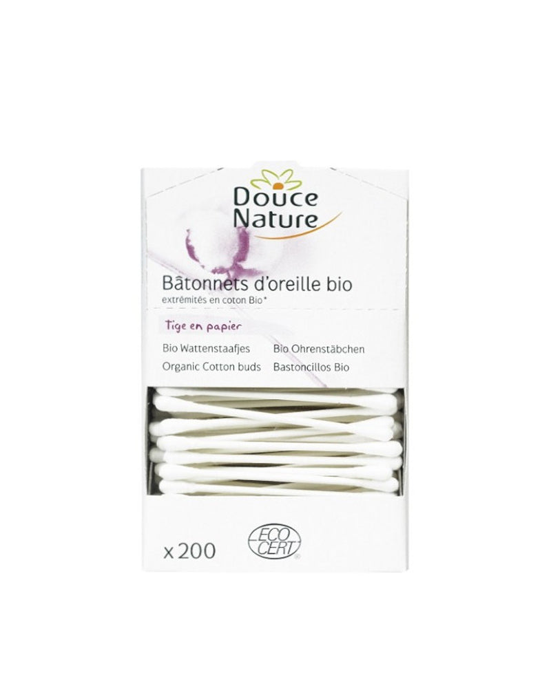 Douce Nature Bâtonnets d'Oreille BIO - 200 unités