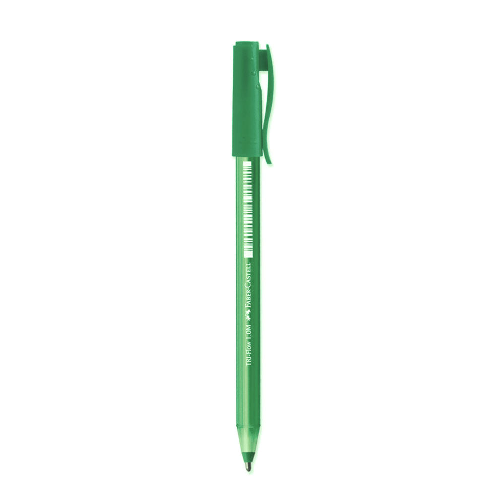 Faber-Castell Tri Flow Ballpoint Pen 1mm - Green