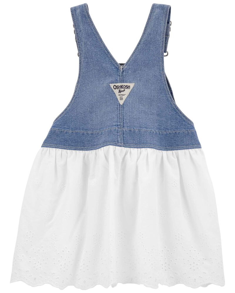Robe Pull Pour Fille OshKosh - Taille 18 Mois - Noire - Occasion Très Bon État