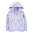 Sweat en Polaire OshKosh - Papillon Violet