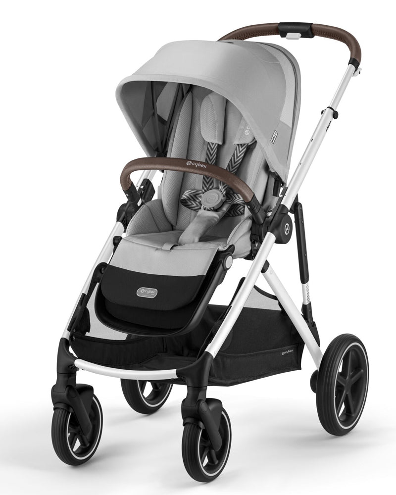 CYBEX Poussette Gazelle S + Adaptateur + Siège Additionnel - Gris