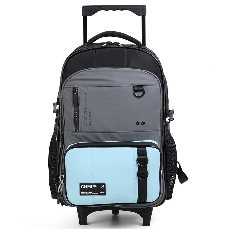 Sac à Dos à Roulettes Urbain 48cm - Gris